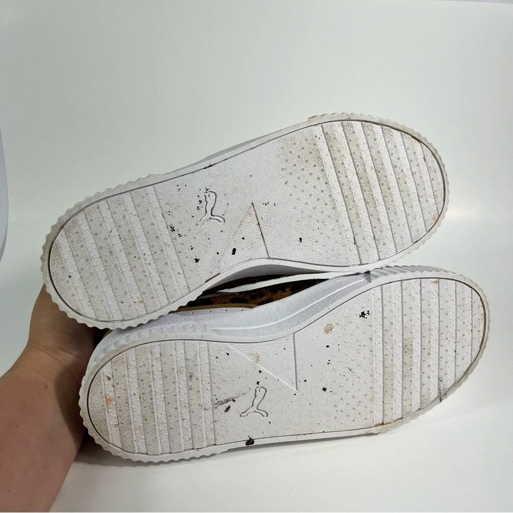 Puma Women's Carina Animal Mix Platform Cheetah Zeebra Stripe Sneakers 6.5 - Picture 6 of 7